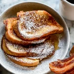 Classic French Toast Topped with Fresh Berries