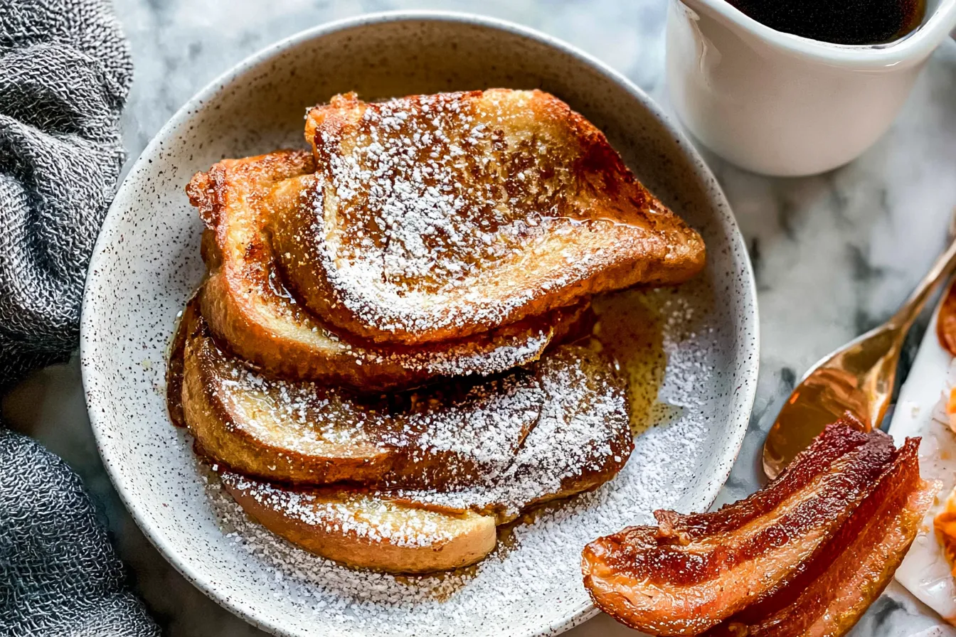 Classic French Toast Topped with Fresh Berries