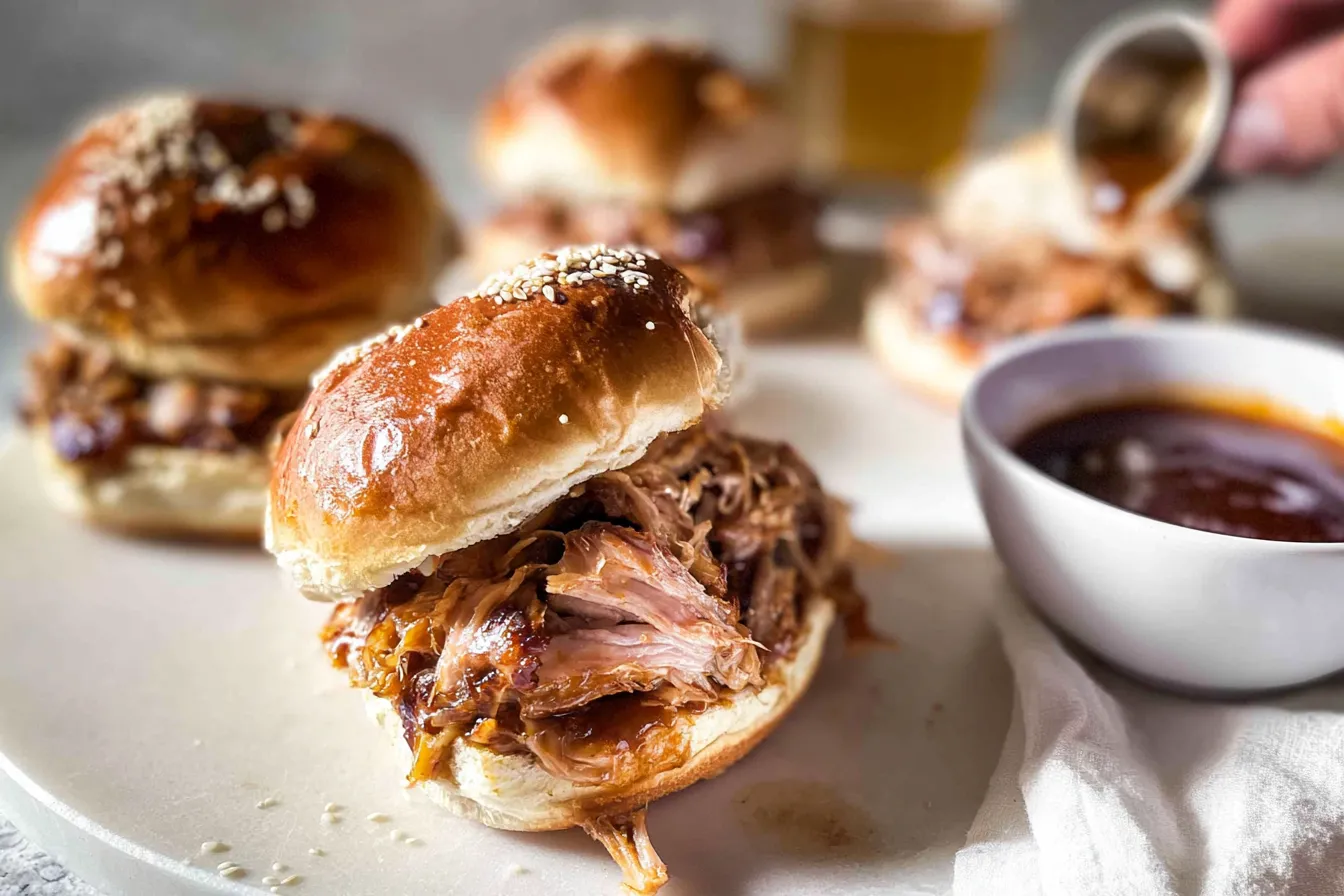 Classic Pulled Pork Sandwiches You Can’t Resist Delicious Classic Pulled Pork Sandwich Ready to Serve
