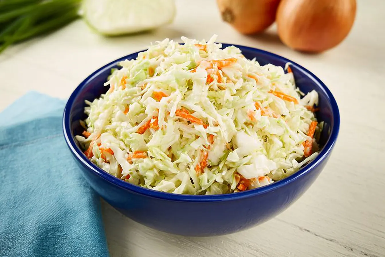 Classic Southern Coleslaw in a Bowl