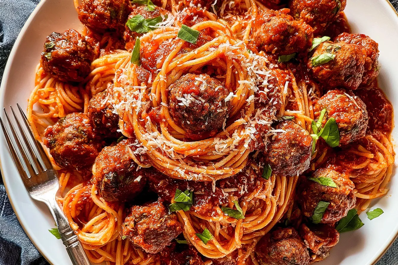 Classic Spaghetti and Meatballs