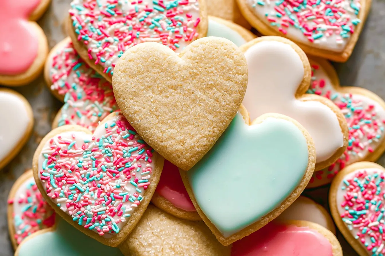 Classic Sugar Cookies Fresh Out of the Oven
