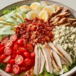 Crispy Cobb Salad with Avocado and Bacon