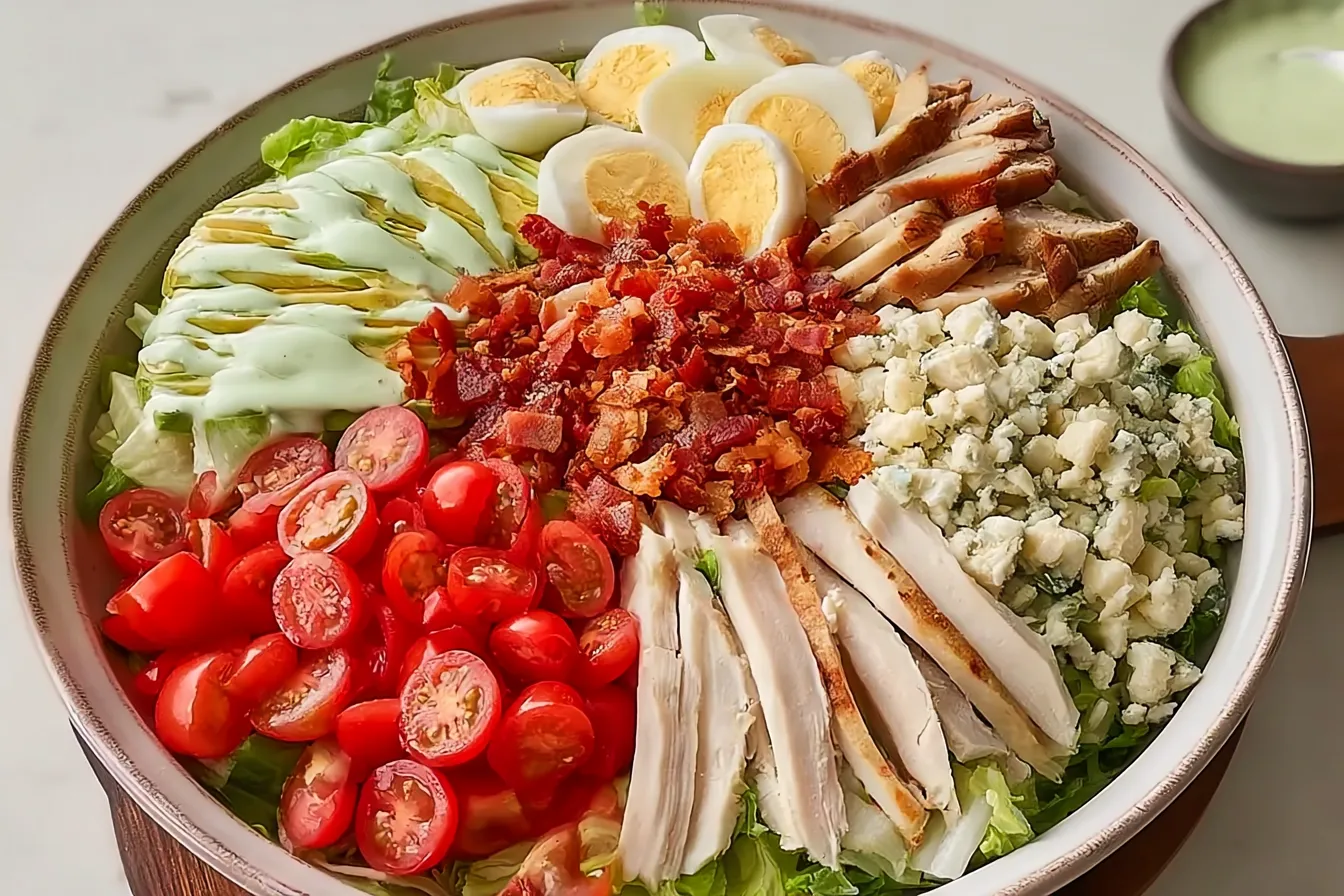 Cobb Salad: A Delicious Twist You’ll Love! Crispy Cobb Salad with Avocado and Bacon