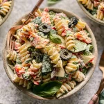 Cold Pasta Salad: Refreshing Summer Delight for All 3 Colorful Cold Pasta Salad Ready to Serve