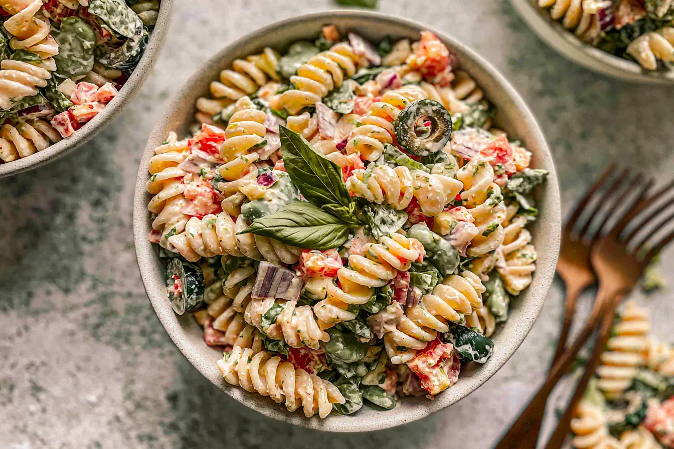 Cold Pasta Salad: Refreshing Summer Delight for All 2 Cold Pasta Salad