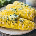 Corn on the Cob with Herb Butter: A Delicious Summer Treat 3 Fresh Corn on the Cob with Herb Butter