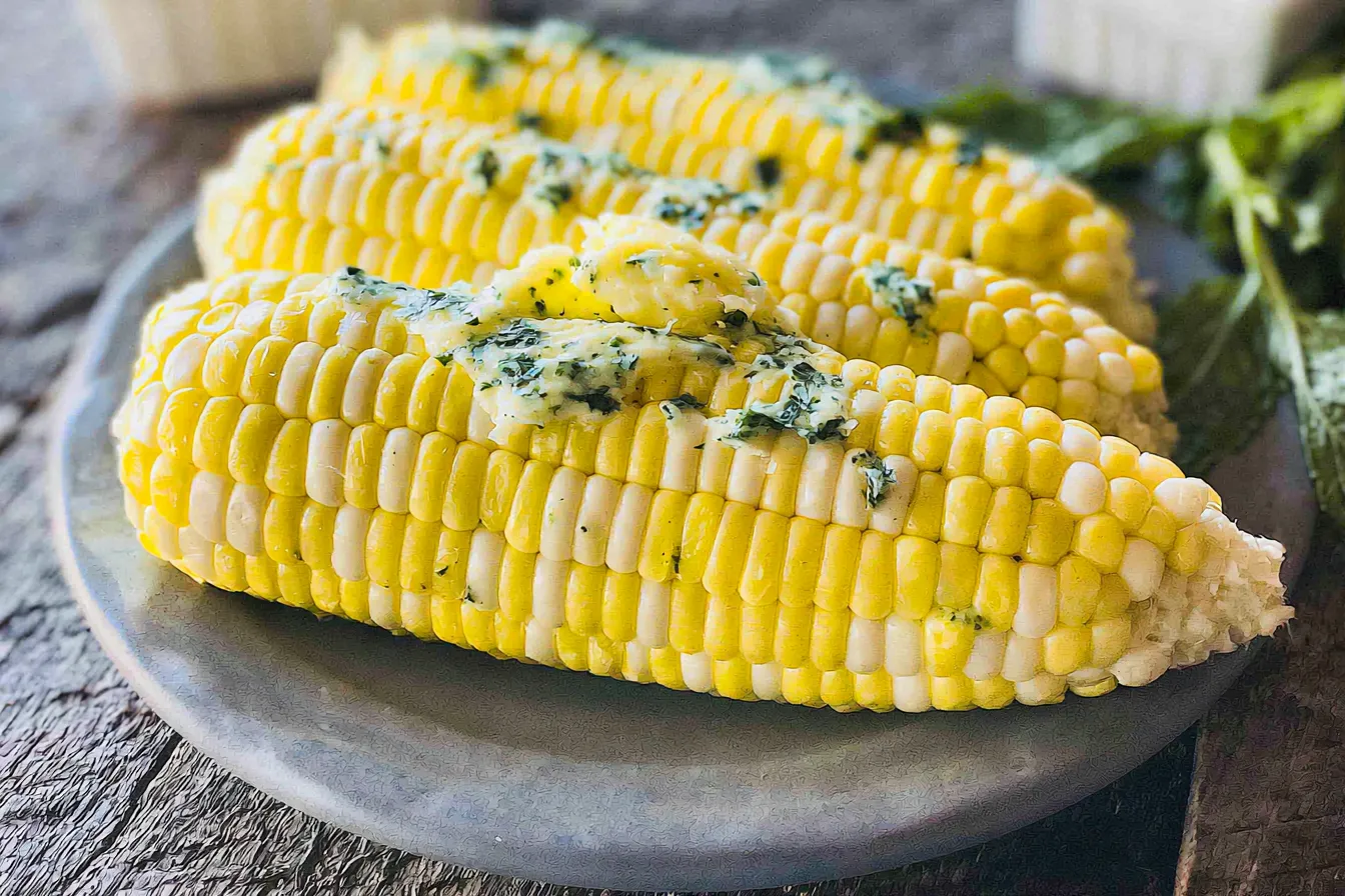 Corn on the Cob with Herb Butter: A Delicious Summer Treat 2 Corn on the Cob with Herb Butter
