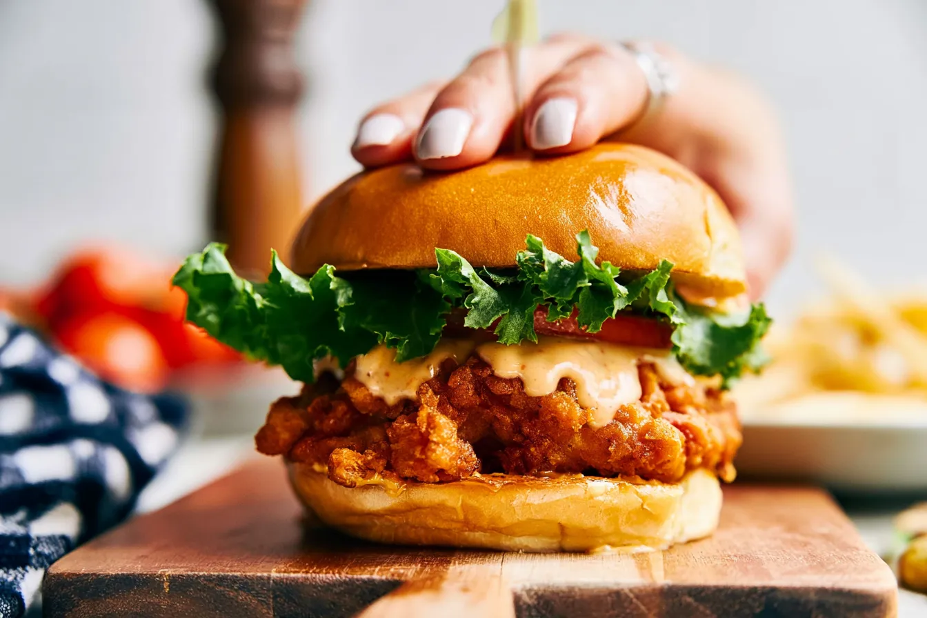 Crispy Chicken Sandwich: The Best Fried Delight Ever! 2 Crispy Chicken Sandwich