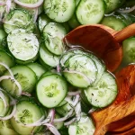 Cucumber Salad: Refreshing and Easy Recipe for Summer 3 Cucumber Salad in a Bowl: Fresh and Crisp Ingredients