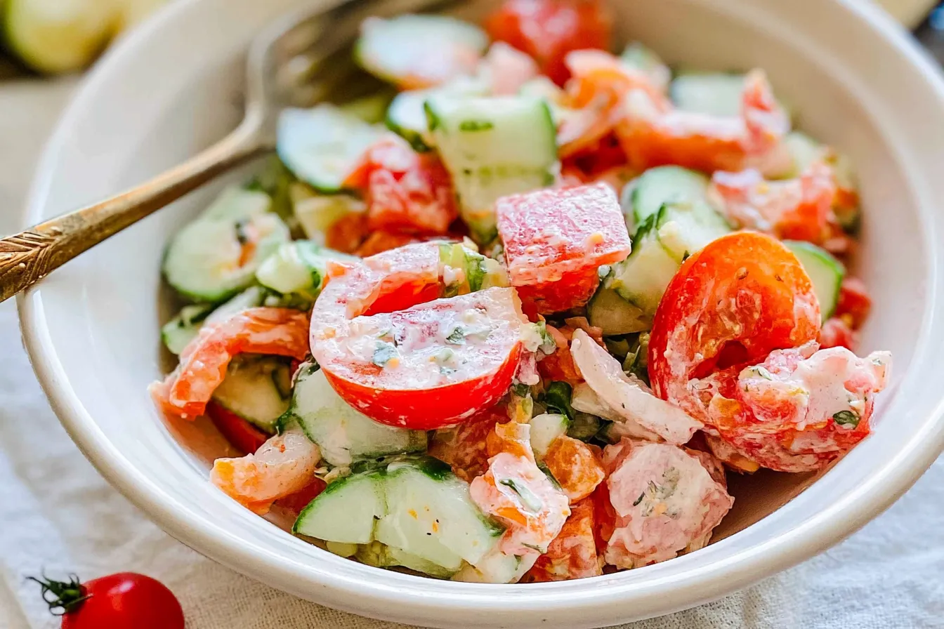 Cucumber Tomato Salad: The Refreshing Summer Hit You Need 2 Cucumber Tomato Salad