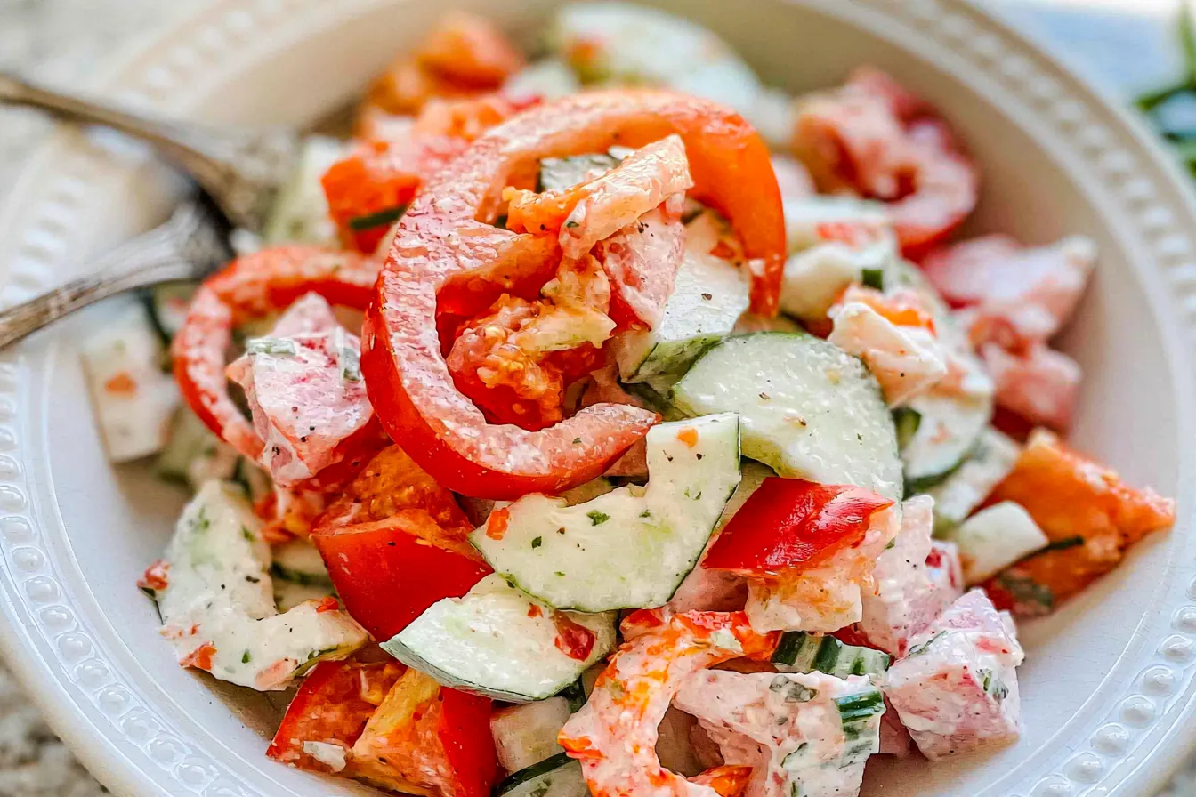 Cucumber Tomato Salad