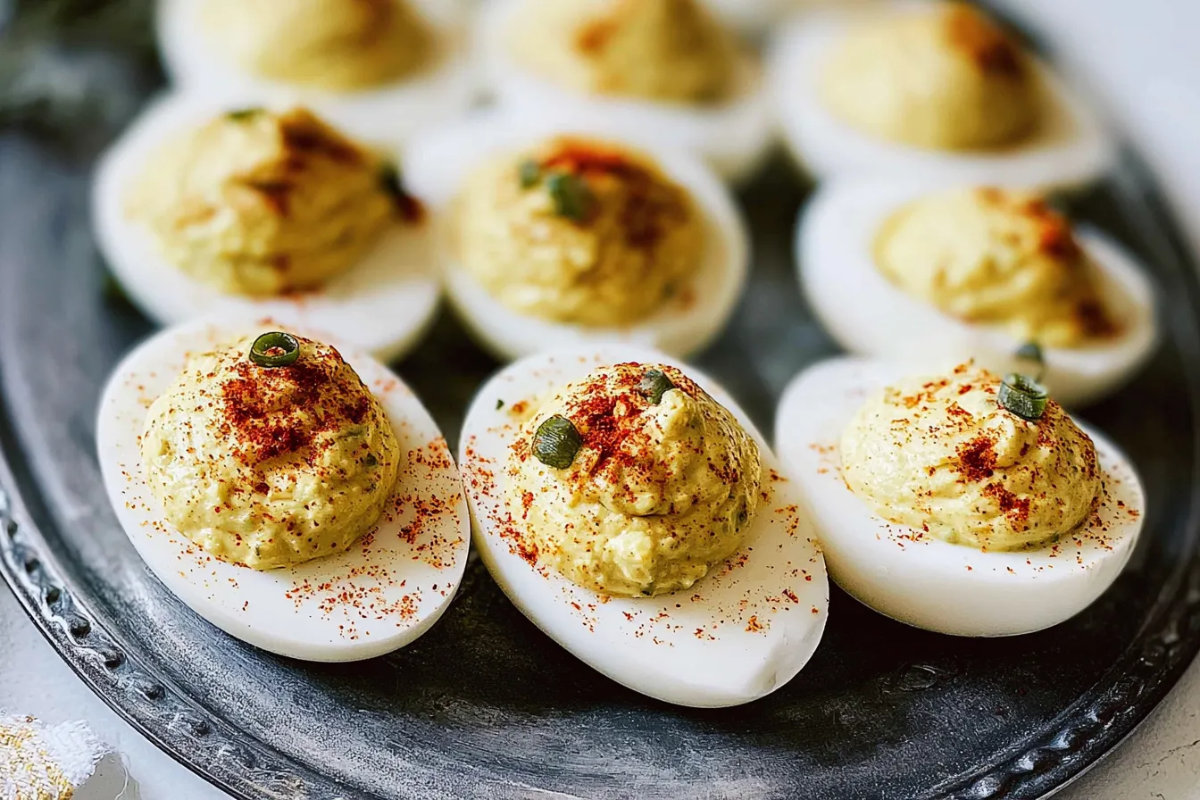 Deviled Eggs Delight: A Must-Try Classic Recipe 2 Deviled Eggs