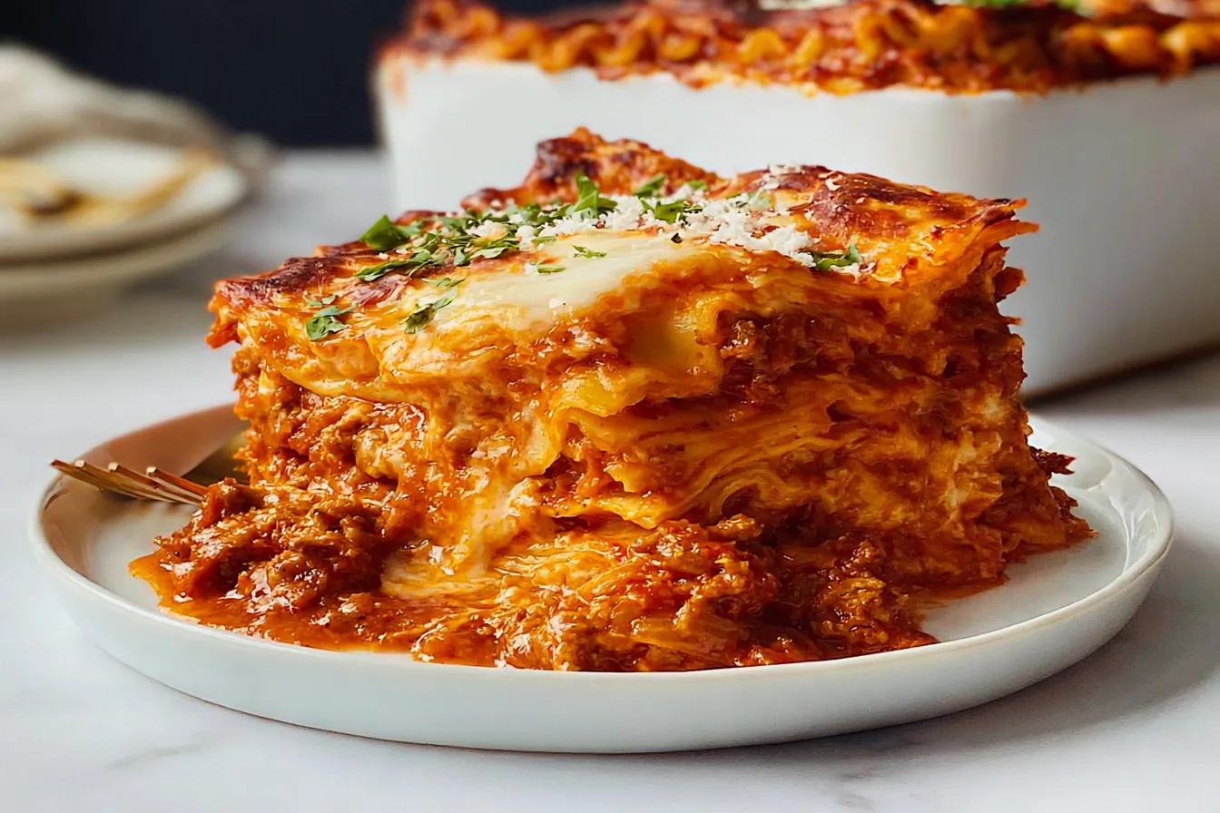 Easy Homemade Lasagna