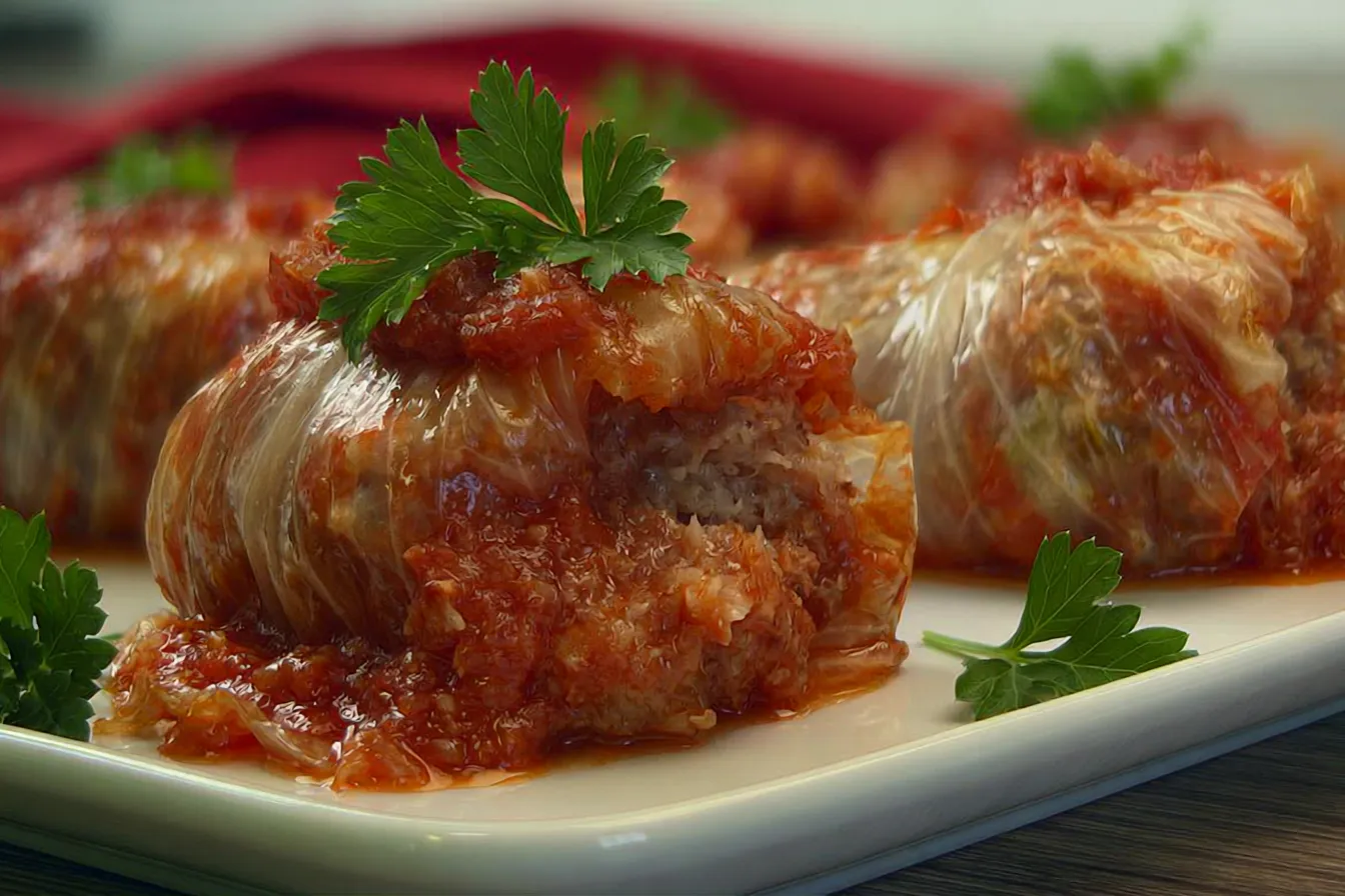 Delicious Golumpki (Stuffed Cabbage Rolls)