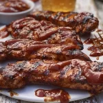 Grilled BBQ Chicken on the Grill
