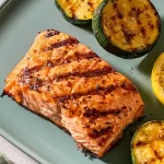 Grilled Salmon: A Delicious Delight for Seafood Lovers 3 Grilled Salmon with Lemon and Herbs