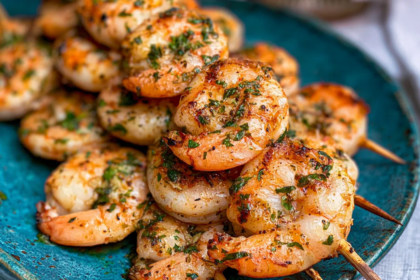 Grilled Shrimp Skewers on the Grill