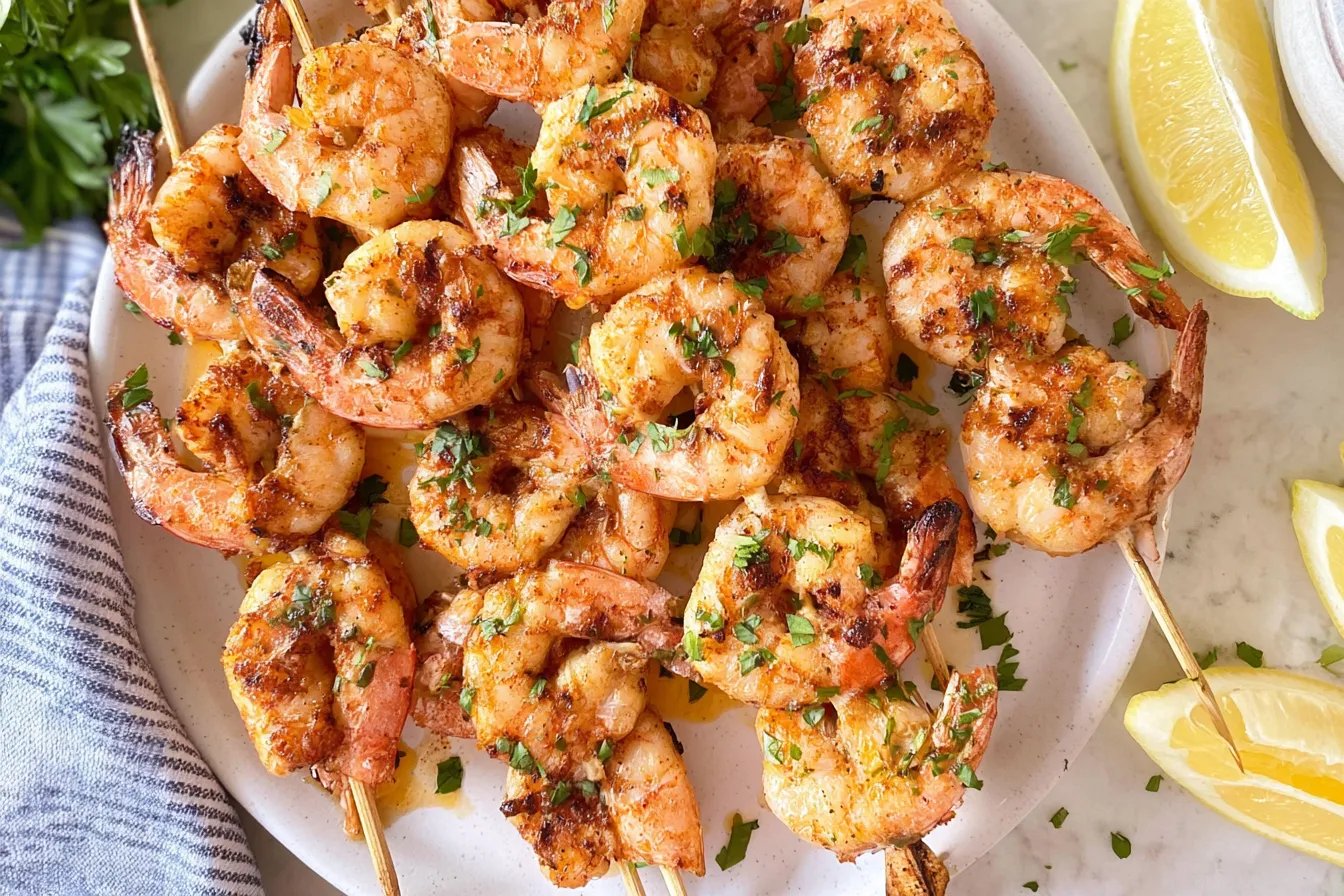 Grilled Shrimp Skewers