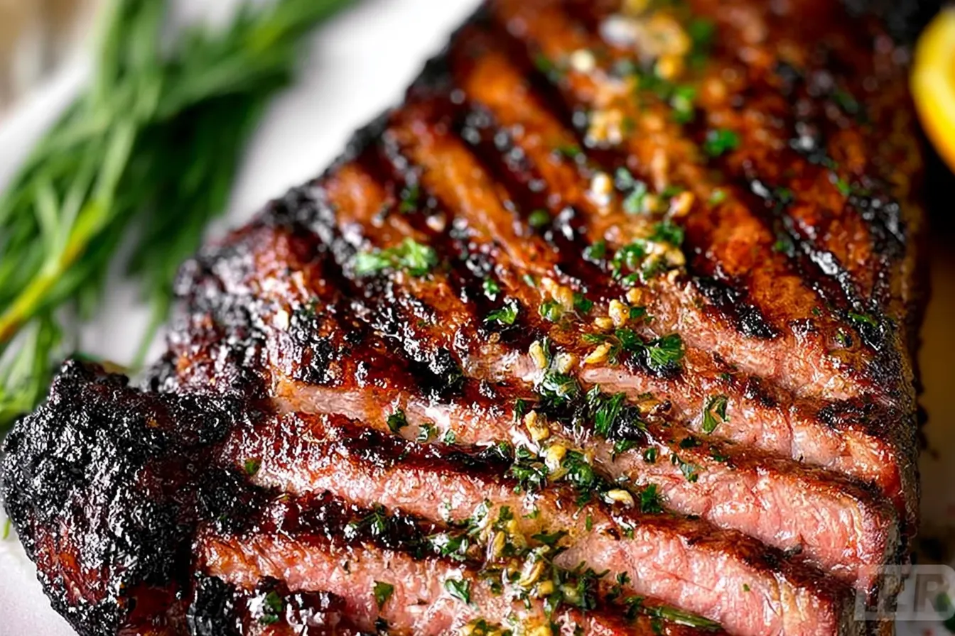 Grilled Steak: The Perfect Recipe for Meat Lovers Juicy Grilled Steak Ready to Serve
