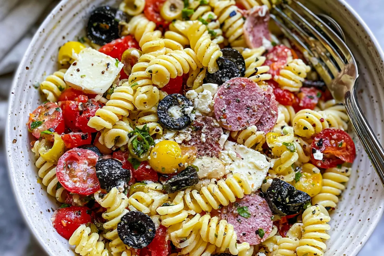 Italian Pasta Salad: A Refreshing Summer Delight 2 Italian Pasta Salad