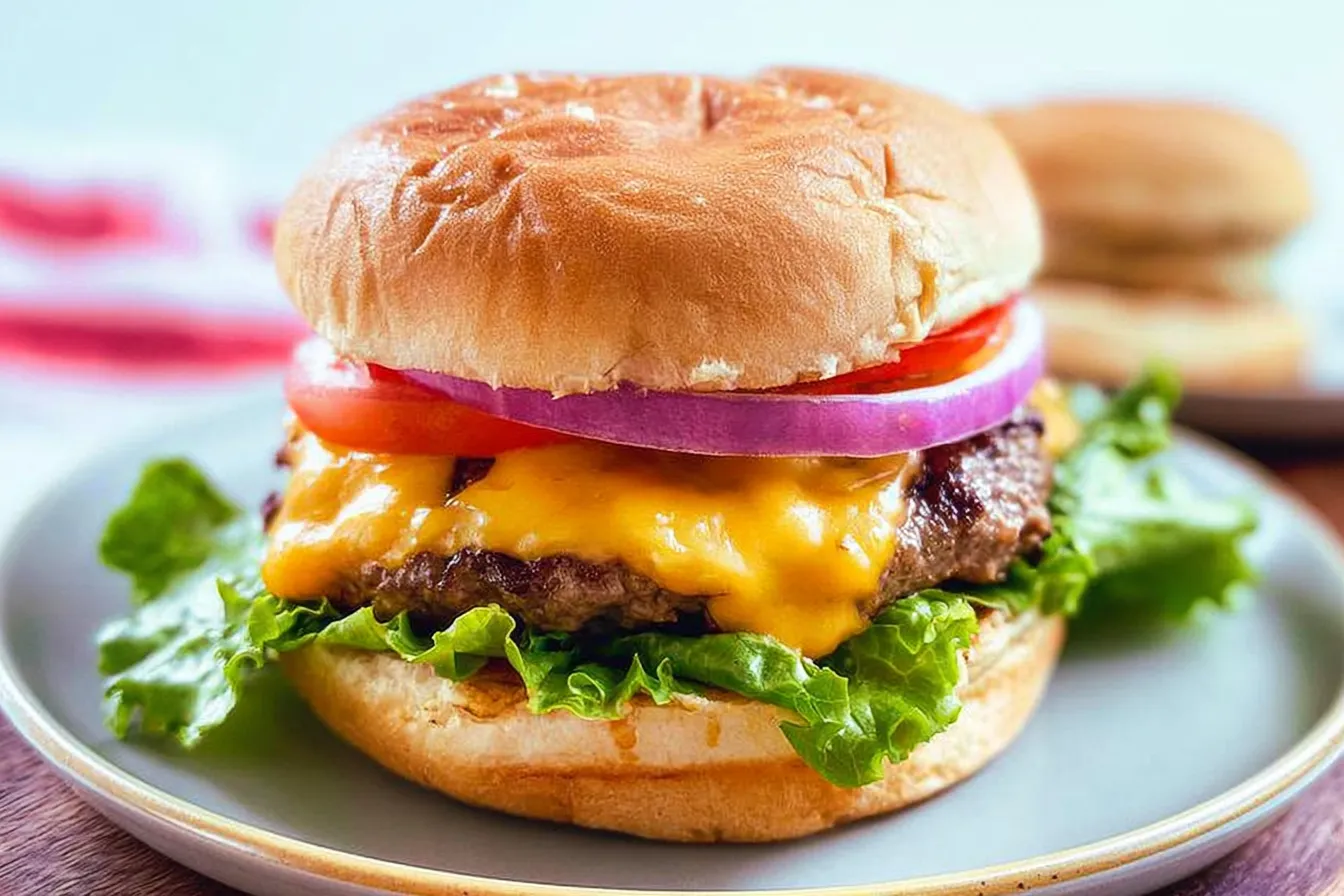 Juicy Grilled Burgers: Perfectly Cooked Every Time! Juicy Grilled Burgers Ready to Enjoy