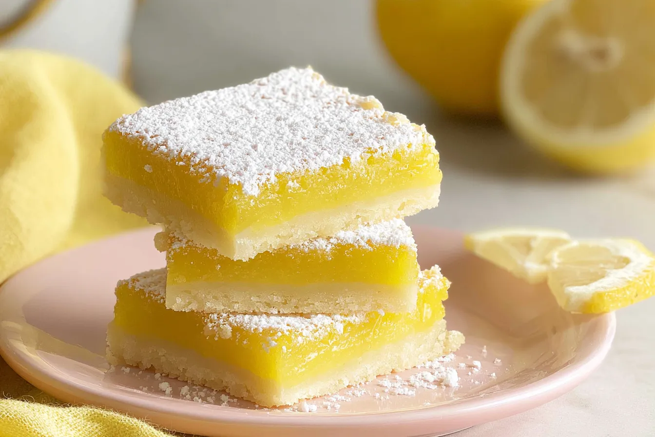 Lemon Bars That Will Brighten Your Day! Delicious Homemade Lemon Bars