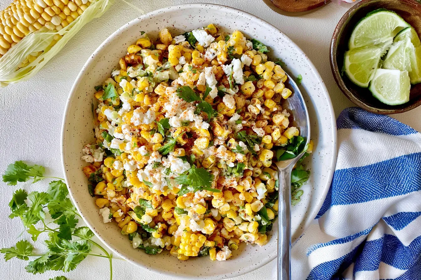 Mexican Street Corn Salad: A Fresh, Flavorful Delight Mexican Street Corn Salad: Vibrant and Flavorful Summer Dish