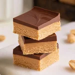 No-Bake Peanut Butter Bars Ready to Enjoy