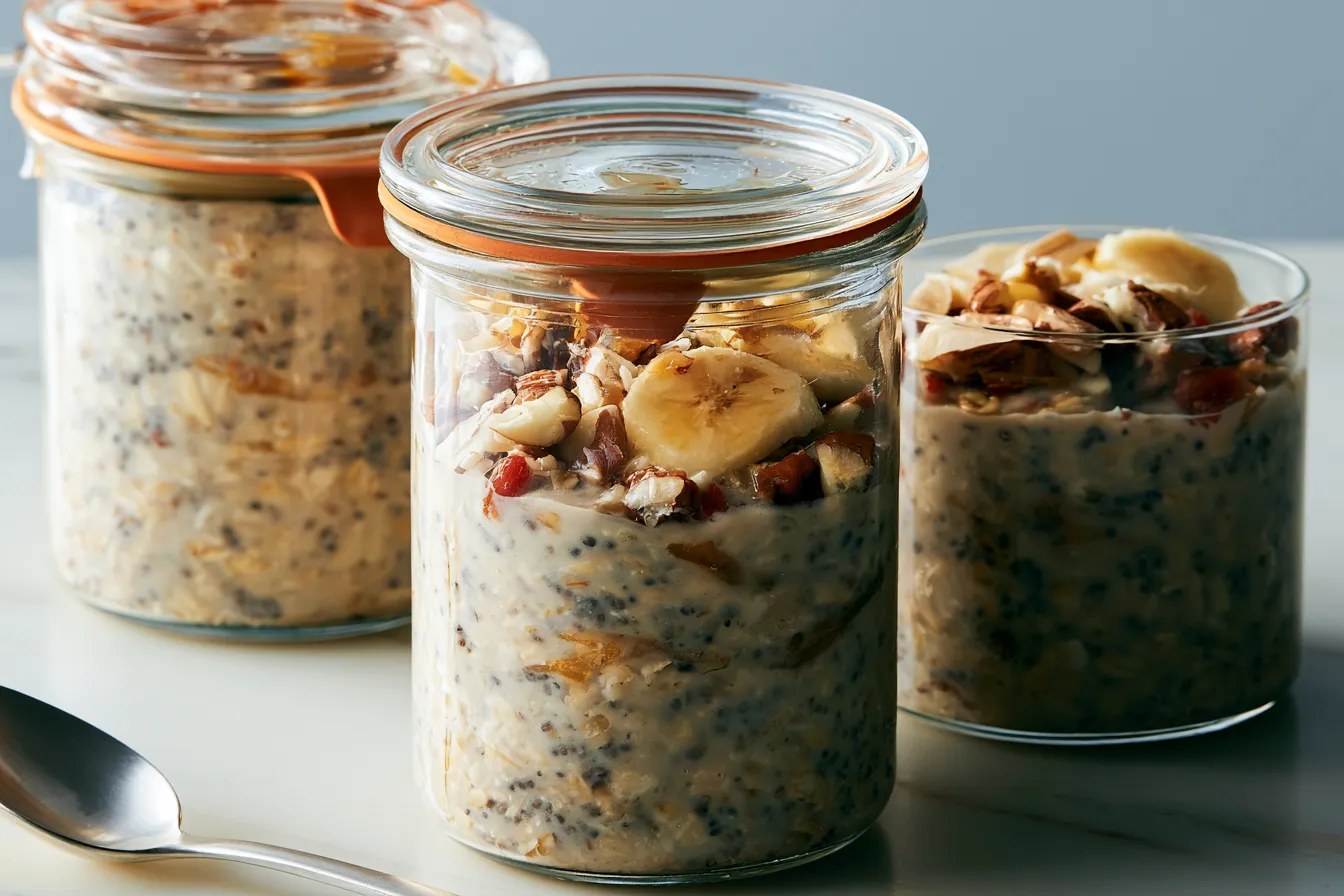 Overnight Oats: Start Your Day with a Delicious Boost! Delicious Overnight Oats in a Jar