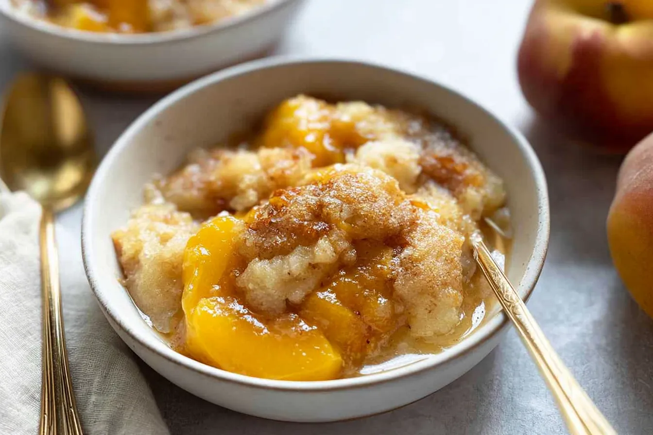 Peach Cobbler: Delightfully Delicious Summer Dessert 2 Peach Cobbler