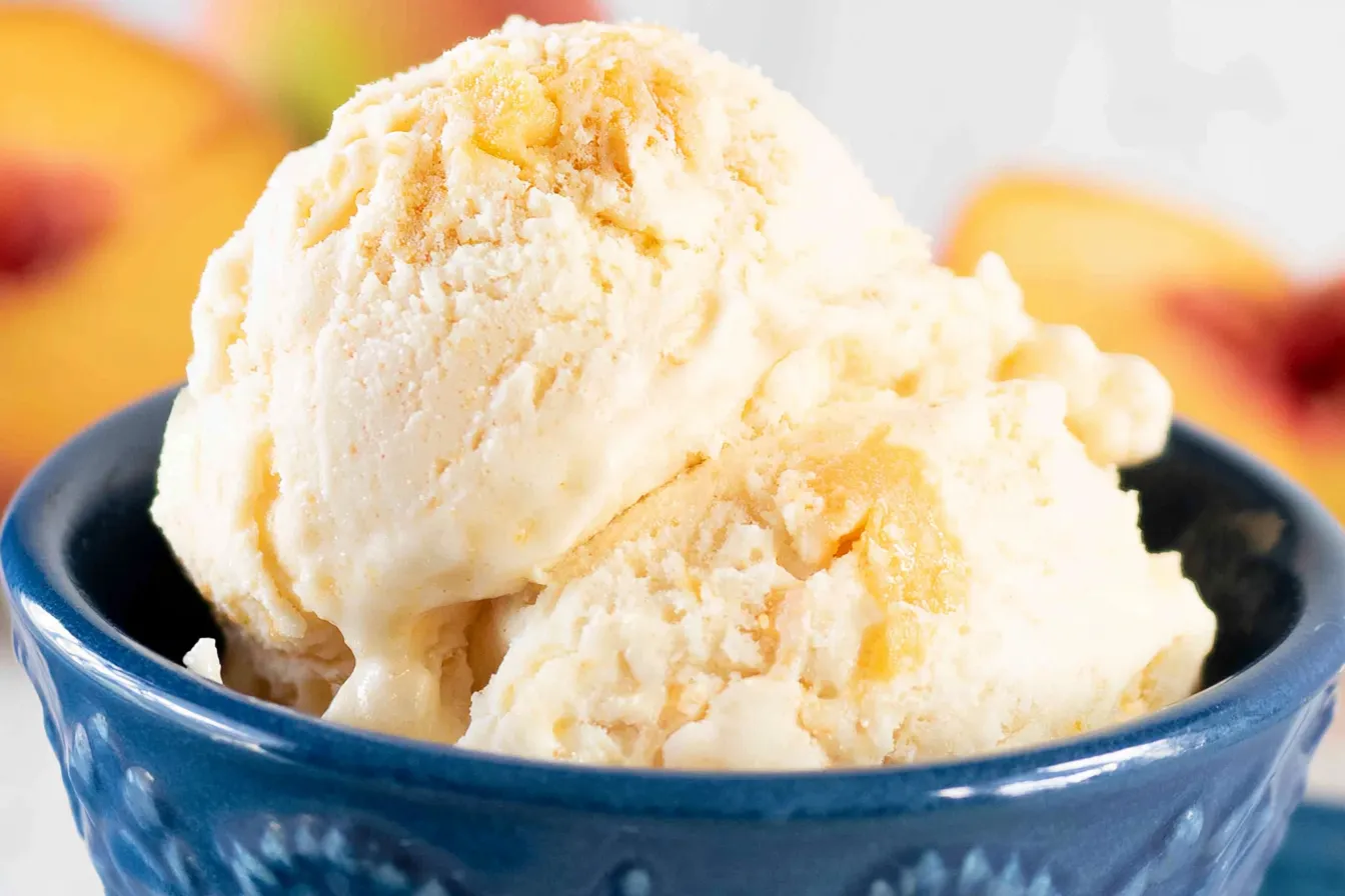 Peach Ice Cream