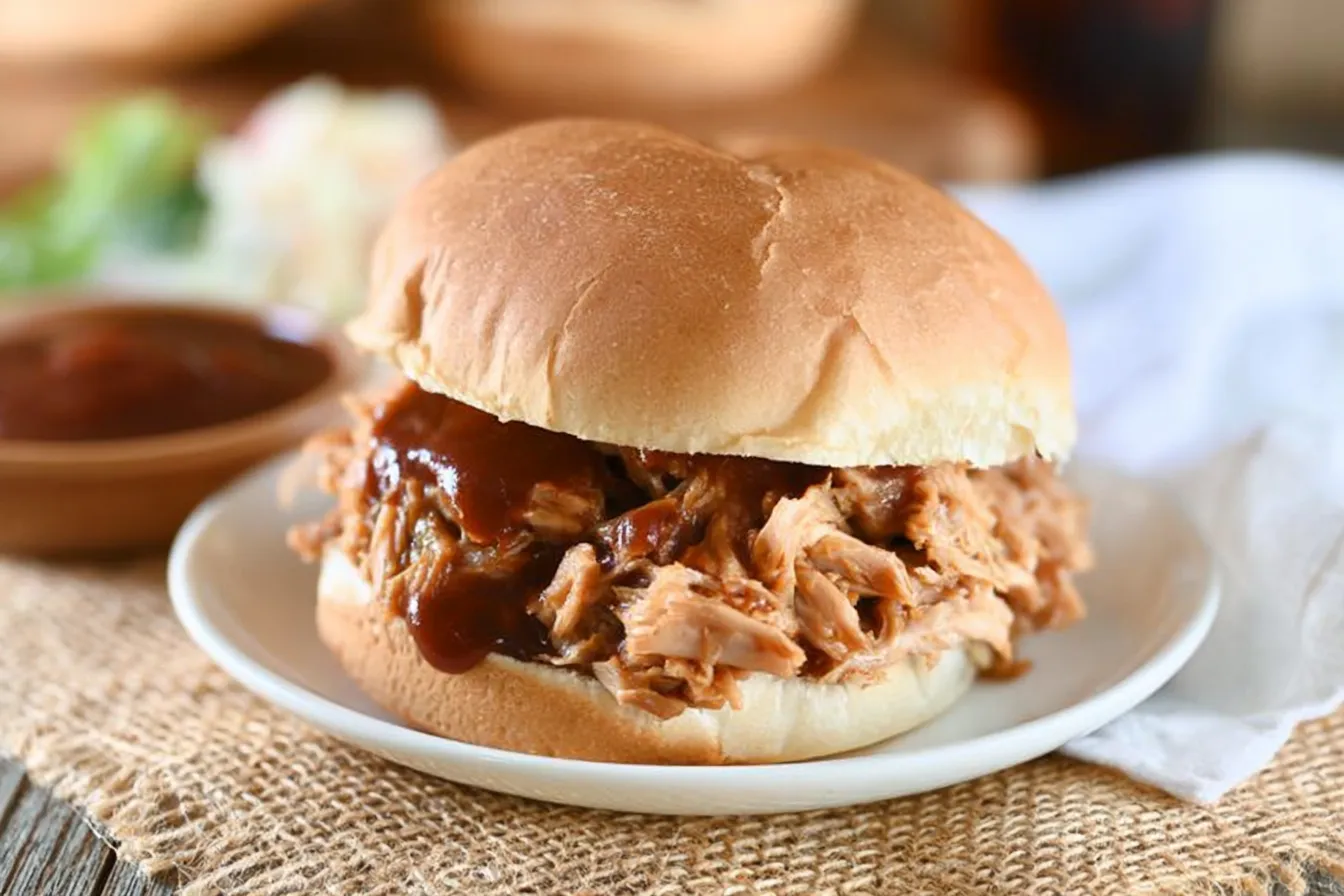 Pulled Pork Sandwich: The Ultimate Comfort Food Delight Delicious Pulled Pork Sandwich Ready to Devour