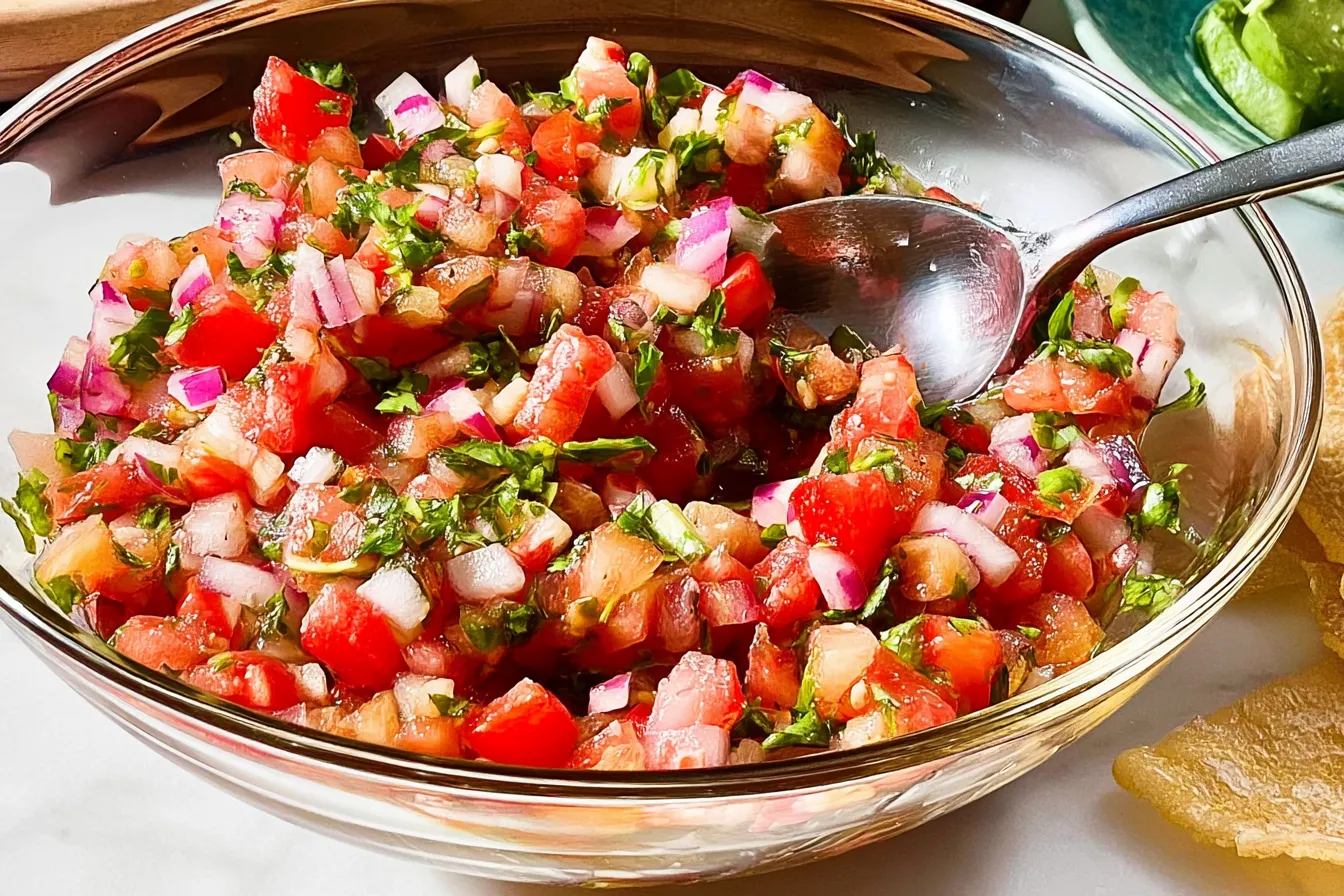 Salsa Fresca: Your Ultimate Guide to Fresh Flavor! 1 Vibrant Salsa Fresca Ready to Serve