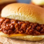 Sloppy Joes: A Delicious Comfort Food You’ll Love 3 Mouthwatering Sloppy Joes on a Plate