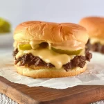 Delicious Smash Burgers Just Off the Grill