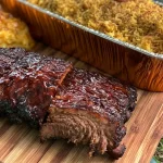 Perfectly Smoked Baby Back Ribs Ready to Serve
