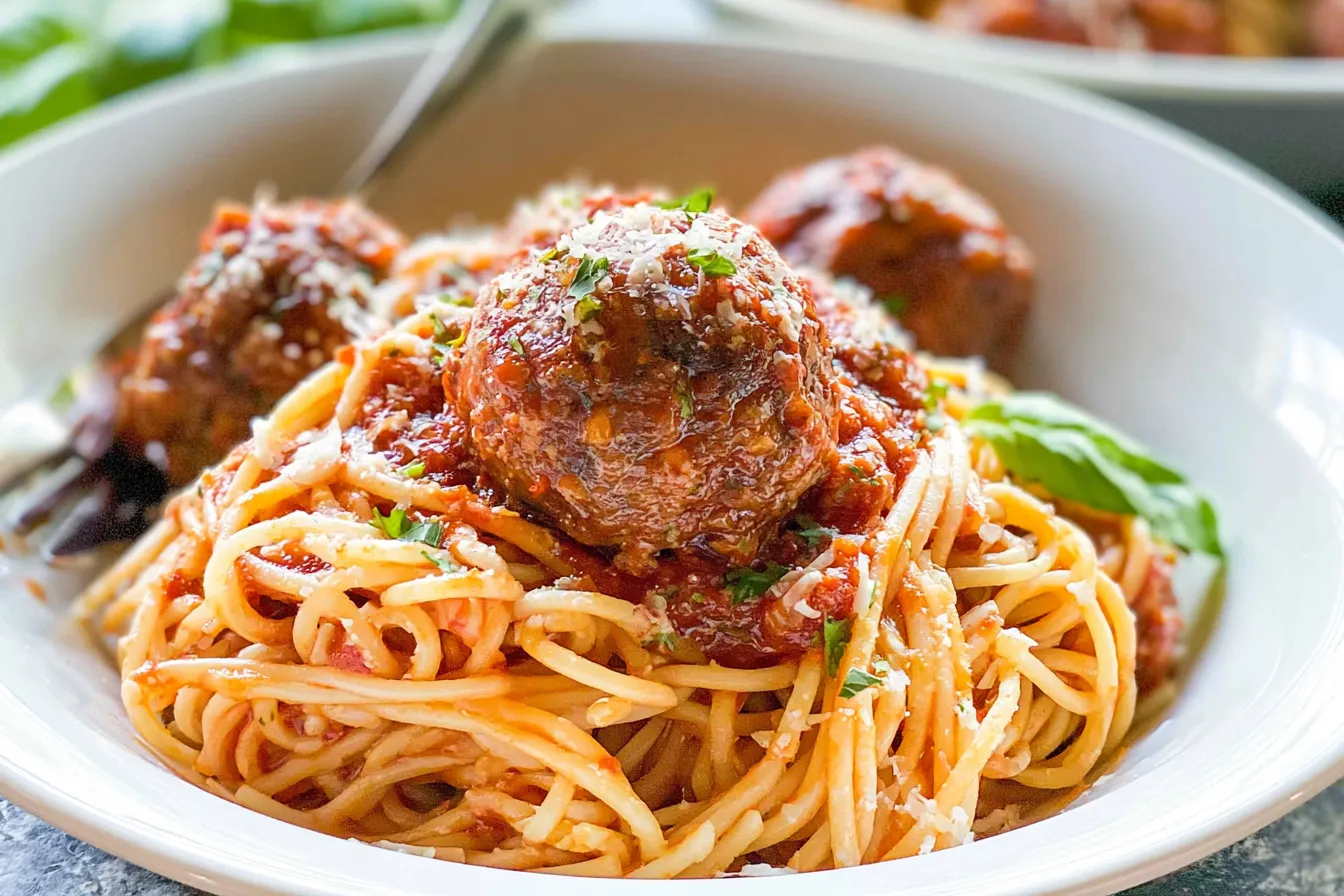Spaghetti and Meatballs