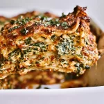 Delicious Spinach and Ricotta Lasagna Slices