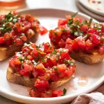Tomato Basil Bruschetta: A Delightful Slice of Summer 3 Fresh Tomato Basil Bruschetta – A Perfect Summer Snack