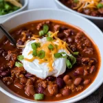 Turkey Chili in a Bowl: Wholesome and Hearty Comfort Food