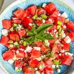 Watermelon Feta Salad - A Colorful Summer Treat