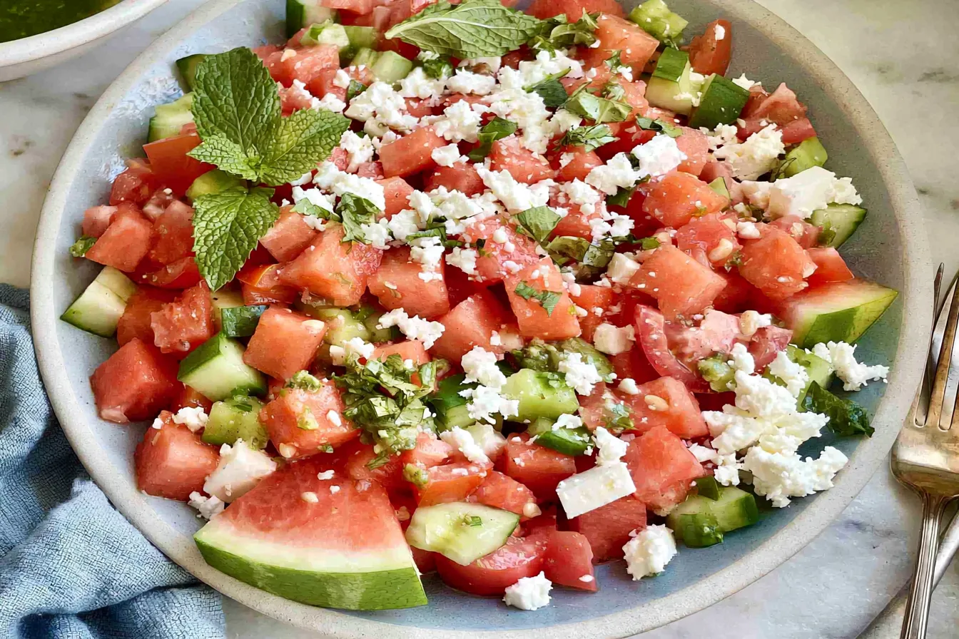 Watermelon Feta Salad