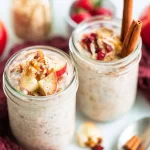 Apple Cinnamon Overnight Oats in a Jar