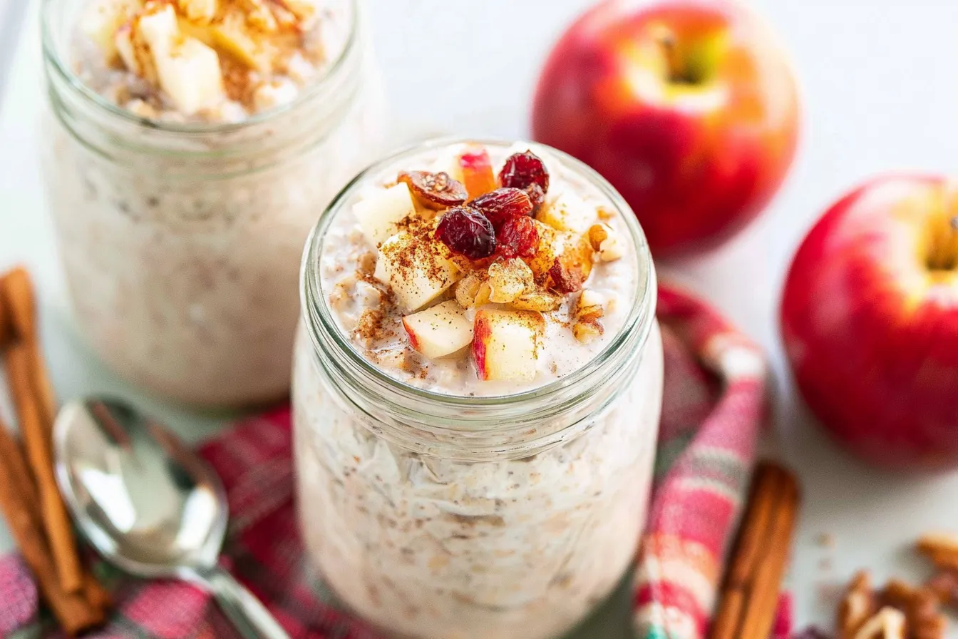 Apple Cinnamon Overnight Oats