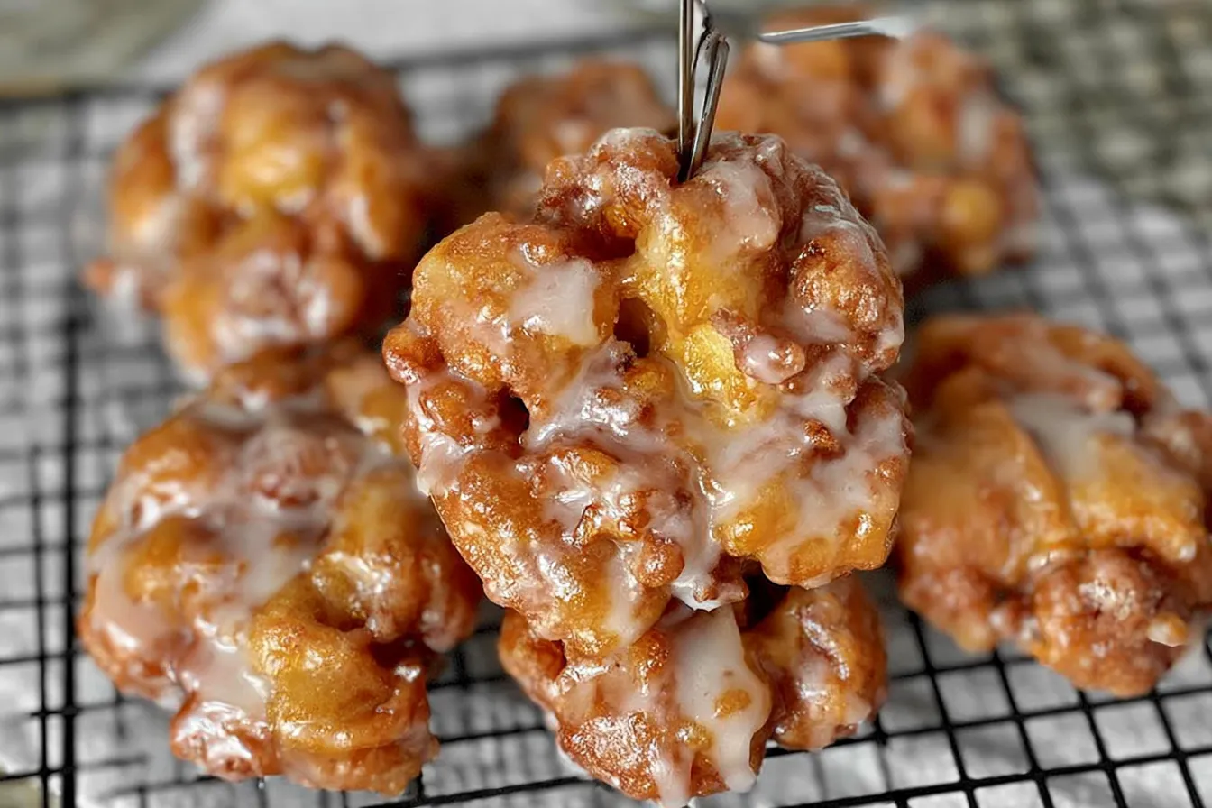 Delicious Homemade Apple Fritters Ready to Serve