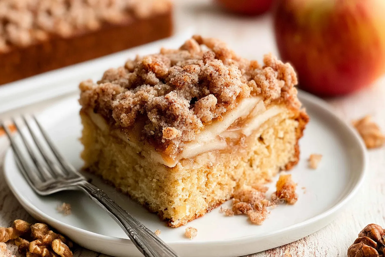 Apple Streusel Coffee Cake