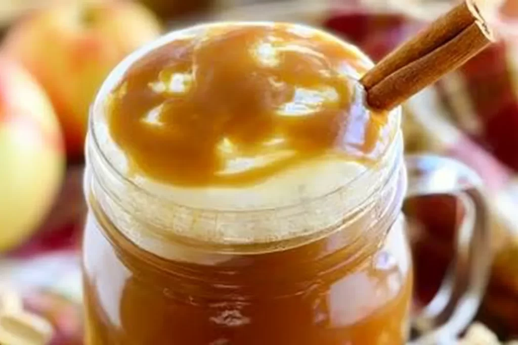 Cozy Caramel Apple Cider in a Mug