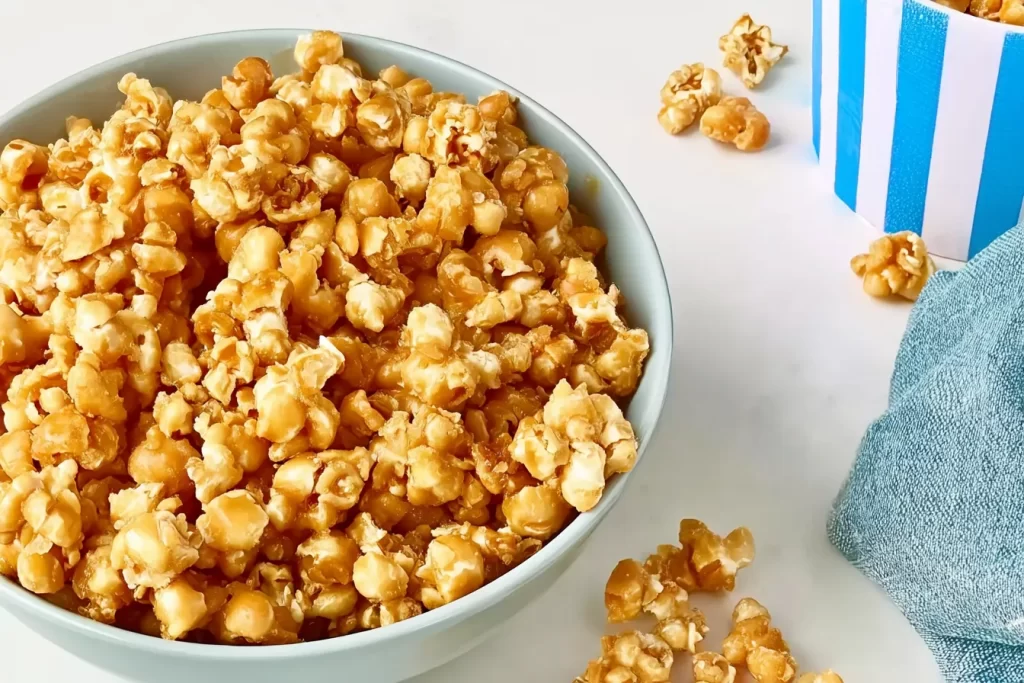 "Delectable Caramel Corn Snack Recipe"