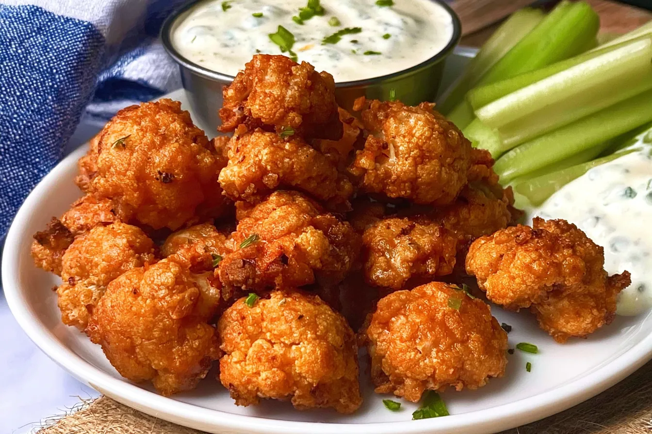Cauliflower Buffalo Wings: Enjoy Guilt-Free Snack Bliss 2 Cauliflower Buffalo Wings